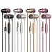 （4C） in Ear Headphones with Microphone 3.5mm Earbuds for iPhone Samsung Smart Phones Android primary