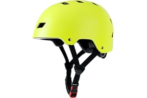 BAVILK Skateboard Bike Helmet, Lightweight Adjustable, Multi-Sport for Bicycle Cycling Scooter Roller Skate Inline Skating Rollerblading, 3 Sizes for Kids, Youth,Adults