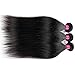 Brazilian 100% Virgin Human Hair Extensions Silky Straight 3 Bundles, Grade 8A Remy Human Hair Weft Natural Color Can be Dye and Bleached manufacturer supply