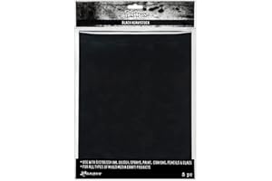 RANGER Tim Holtz Distress Black Heavystock 8.5 x 11, 5 pack TDA79293