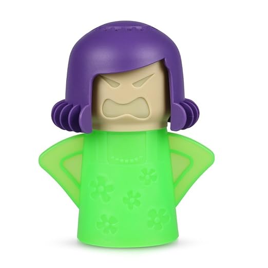 Jarger Limpiador de microondas Angry Mama Microondas Limpiador de ...