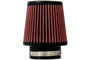 Injen Technology X-1020-BR Black and Red 3" High Performance Air Filter