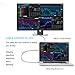 ITD ITANDA USB-C to VGA Cable (1.8m / 6ft), Thunderbolt 3 Type C to VGA Male Converter for New MacBook Google Chromebook Pixel,XPS 13 15