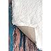 nuLOOM Gynel Contemporary Shag Area Rug, 8x10, Snow White