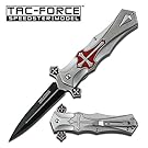 Tac-force RED Cross Folding Blade Pocket Knife