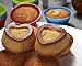 Chefaith 24-Pcs Reusable Silicone Baking Cups, Cupcake Liners, Muffin Cups [12 Heart-Shaped & 12 Round Cups, Each with 4 Colors] - Non-Stick, Heat Resistant (Up to 480F) Mini Baking Molds, Food Grade