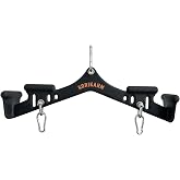KORIKAHM Multi-Grip LAT Pulldown Attachments, LAT Pull Down Bar, Cable Machine Attachment for Back Muscles Training, Tricep Strength Training Bars Gym Handles for Home Gym Fitness