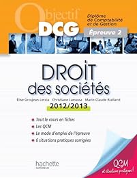 Droit des sociétés, 2012-2013