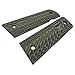 Cool Hand 1911 Slim G10 Grips, Full Size(Government/Commander), Magwell Cut, Big Scoop mag. Release, 3/16 Thin, Ambi Safety Cut, OPS Texture, These Grips Only Work with Short Bushings,OD Green/Black