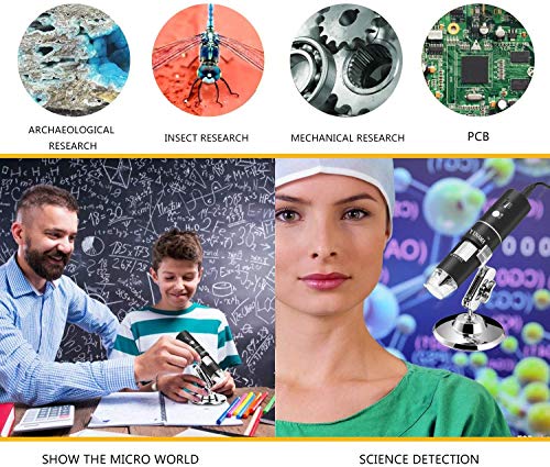 4 Microscope+Wireless+Handheld+Magnification+Magnifier