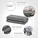 AIPERRO 2 Pack Premium Fluffy Fleece Dog Blanket, Soft and Warm Gray Pet Throw Blankets Bed Couch Car Seat Cover Washable for Puppies and Cats, Large