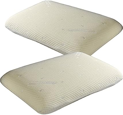 Coolmax Memory Foam Pillow Plus Zipped Washable Cover Traditional