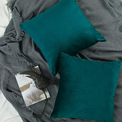 dark teal pillow covers