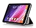 IVSO ASUS MeMO Pad 7 ME176CX Ultra Lightweight Slim Smart Cover Case with Auto Sleep/Wake Function--will only fit ASUS MeMO Pad 7 ME176CX Tablet (Black)