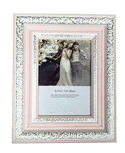 Lilian Pink Display 4x6 Inch Desk Picture Frame.