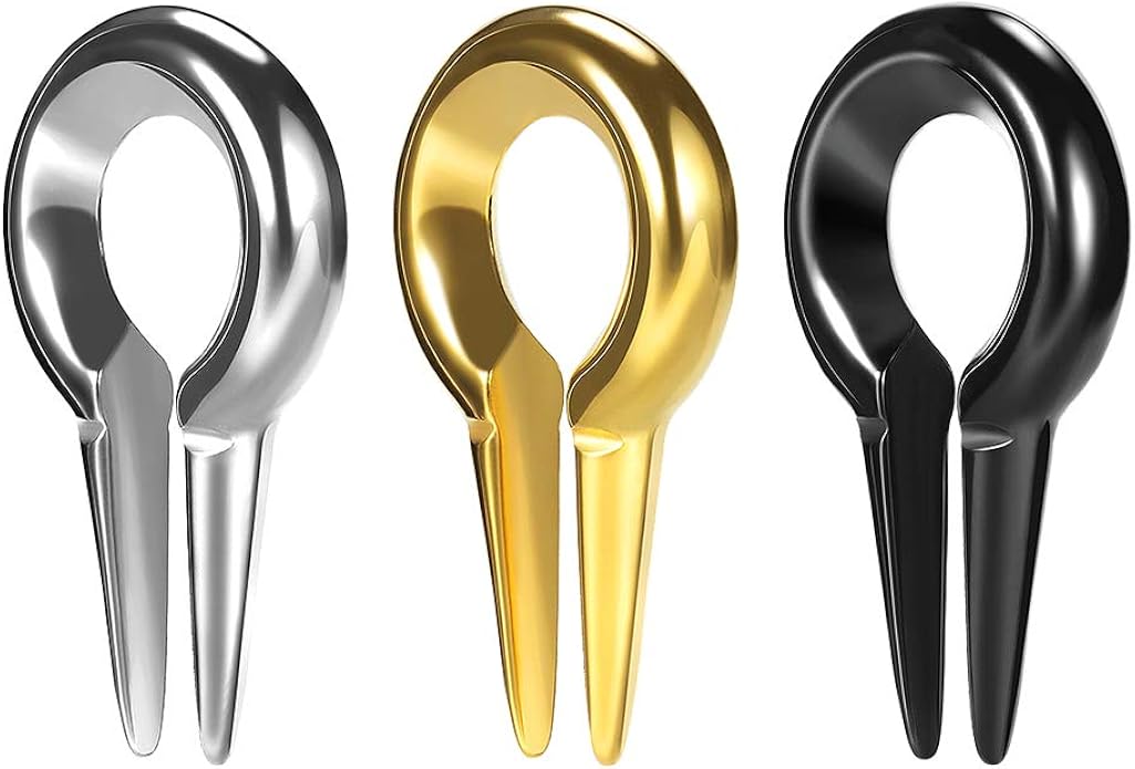 COOEAR 1 Pair Steel Ear Weights, Upgrade Gauges for Ears, Elegant Flesh