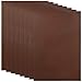8 Pieces Leather Repair Patches, First-aid for Sofas Car Seats, Handbags Jackets, 8-inch by 12-inch, Brown