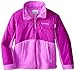 Columbia Little Girls' Benton Springs III Overlay Fleece, Foxglove/Bright Plum, X-Small
