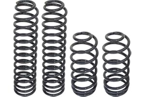 SOUTHWEST SPEED NEW ROCKJOCK 4" LIFT COIL SPRINGS,SET OF 4,COMPATIBLE WITH 97-06 WRANGLER TJ,LJ WRANGLER 1997 1998 1999 2000 2001 2002 2003 2004 2005 2006