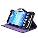 Kroo Universal 6-Inch Smartphone Cover / Phablet Case with Stand, Acai Purple