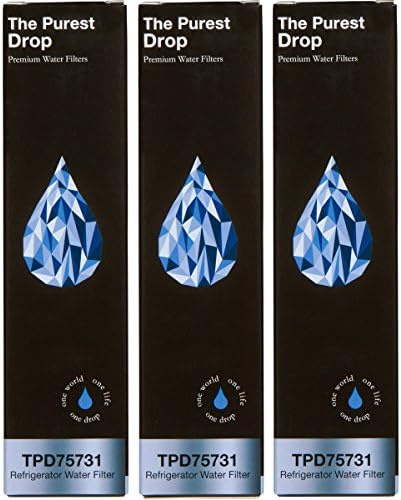3-Pack The Purest Drop: Samsung DA29-00020B Compatible Refrigerator Water Filter – WQA Gold Seal – Samsung &amp; Kenmore