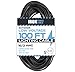 IRON FORGE CABLE 16/2 Low Voltage Wire - Landscape Electrical Wiring for Indoor Outdoor Lighting, Sprinkler, Landscaping Projects - 16 Gauge Wire - 100ft - Black