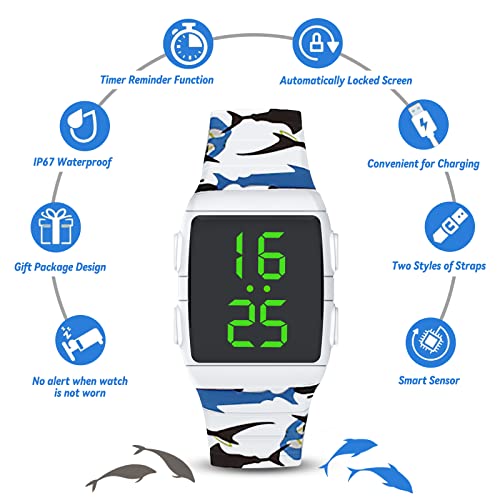 potty-training-timer-watch-rechargeable-water-resistant-digital-watch