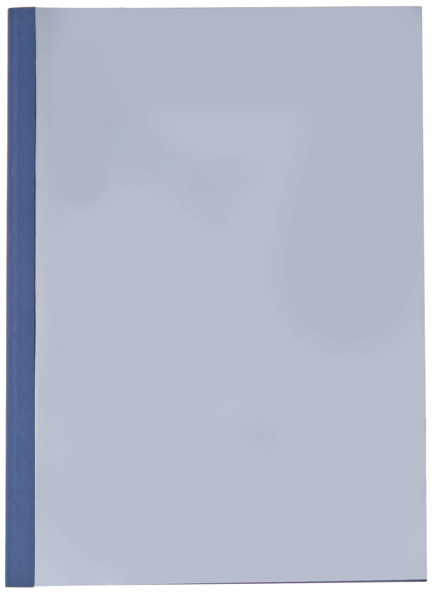 Leitz 177119 Thermal Binding Folders A4 Linen Look 3 mm Spine Width Blue Pack of 25 — image 1