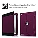 Fintie iPad 2/3/4 Case - [Multi-Angle Viewing] 360 Degree Rotating Smart Stand Cover with Auto Sleep/Wake Feature for Apple iPad 4th Gen with Retina Display/iPad 3 / iPad 2, Purple