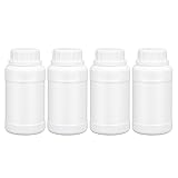 UMETASS PE Plastic Food Grade Bottles, Wide Mouth