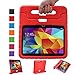 NEWSTYLE Samsung Galaxy Tab 4 10.1 Shockproof Case Light Weight Kids Case Super Protection Cover Handle Stand Case for Kids Children For Samsung Galaxy Tab 4 10.1-inch (Red)