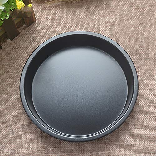 Aviat 1Pc Pizza Tray 7inch Baking Pan Mold Useful Round Deep Dish Nonstick Pie Bakeware Kitchen Cookware DIY for Breakfast Birthday Party - Thumbnail 4