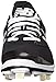 New Balance Men's L4040V3 Cleat Baseball Shoe, Black/Black, 11.5 D US