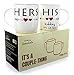 Gifffted His and Hers Coffee Mugs Set, Funny Marriage Wedding Anniversary Gifts For The Couple, Engagement Gifts Ideas For Newly Married Couples Unique, Valentines Day Parents Presents, Mug 2 Cups V1