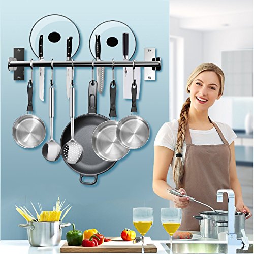 3 EINFAGOOD+Kitchen+Holder+Rack%25EF%25BC%258CStainless+Polished