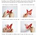 48 PCS Removable 3D Butterfly Wall Stickers Decals DIY Wall Art Decor Home Wall Decoration Sticker Mural for Kids Girls Children Bedroom Living Room Background Nursery (Purple)