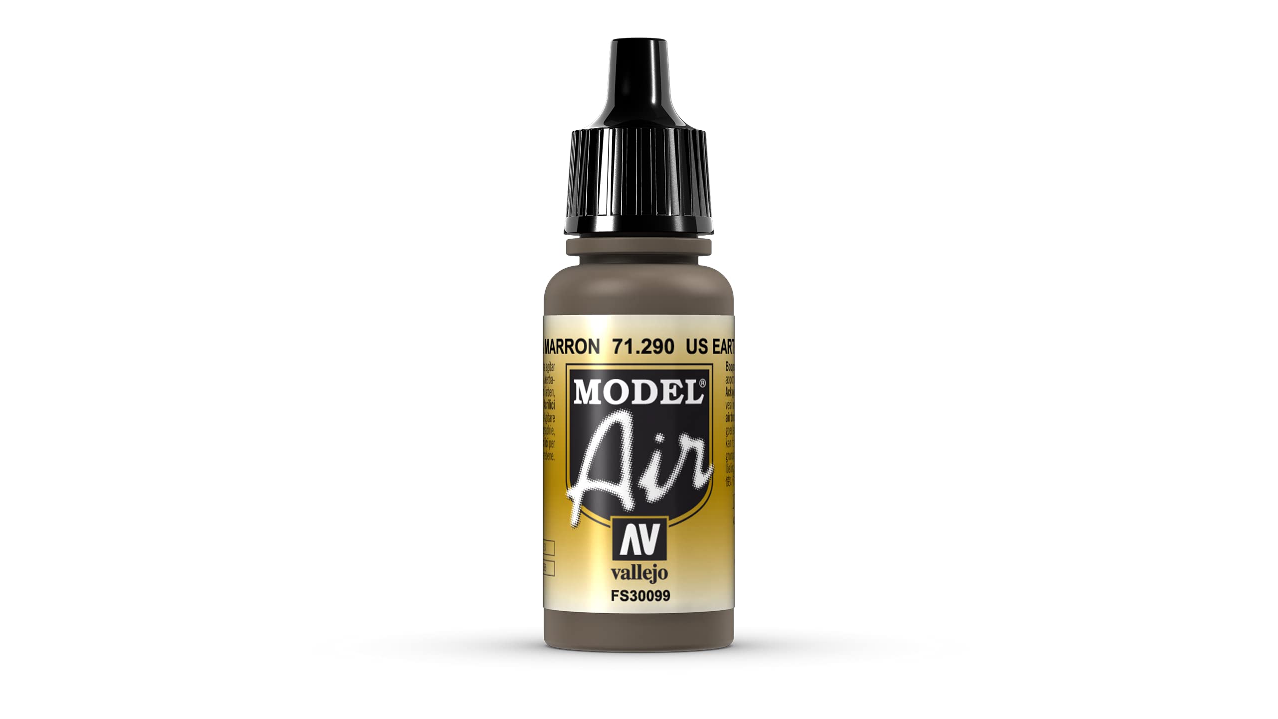 AV Vallejo Model Air 17ml -Us Earth Brown