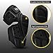 Webetop Motorcycle Knee Pads Adult High-Impact Shield-Resistance Flexible Breathable Adjustable Aramid Fiber +EVA Motocross MTB Shin Guards for Riding Skating Cycling