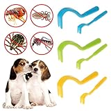 Ladaidra 1 Set Flea Remover Hook Pets Lice Removal