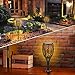 Solar Torch Lights Upgraded, Waterproof Flickering Flame Torch Light Dancing Flames Landscape Decoration Lighting Dusk to Dawn Auto On/Off Security Path Light for Garden Patio Deck Yard