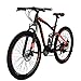 OBK E7 Mountain Bike 21 Speed Bicycle 27.5″ Full Suspension Mens Bikes Daul Disc Brakes MTB (Orange)thumb 3