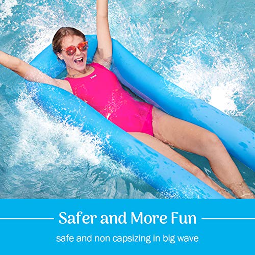 image for AOMAIS Inflatable Pool Floats Portable Floating Lounger Chair Water Ha