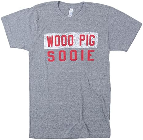 Livy Lu S/S Tee Ark Woo Pig Block Art Gray XXL Mens Shirt