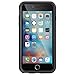 OTTERBOX Strada Series Limited Edition + Alpha Glass Case for iPhone 6 PLUS/6s Plus (ONLY) - Retail Packaging - Onyx (Black/Black Leather)