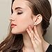 ANBALA Cat Stud Earrings 925 Sterling Silver Ear Studs Freshwater Cultured Pearl Stud Earrings for Women Girls