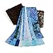 Java Batiks 2.5 Inch Jelly Roll, 20 Pack Assorted, (2.5 Inches by 44 Inches) Batik Strips CC122