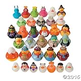 Halloween Rubber Duckie Assortment (50 ducks) Bulk Party Supplies