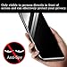 Synvy Privacy Screen Protector Film for Sony Xperia XZ1 Compact SO-02K 0.14mm...