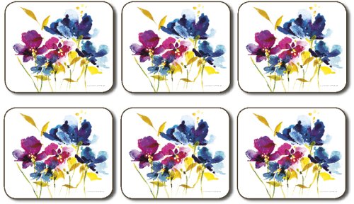 Jason Art House Floral Coasters - Set of 6