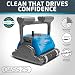 DOLPHIN Oasis Z5i Robotic Pool Cleaner with Bluetooth Control for Stress Free Pool Cleaning, Ideal for In-ground Swimming Pools up to 50 Feet.